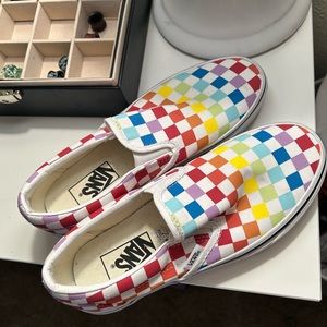 Barely worn Vans. after having my little one they don't fit.